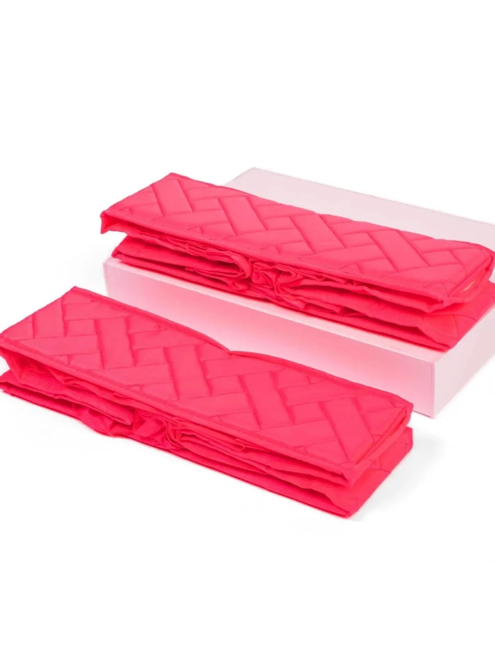 NWT Lug Trolley 2-Piece 24 Pocket Drawer Organizer in Magenta